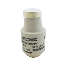 FUS. D BT GG DIII 500VAC 50A BIANCO