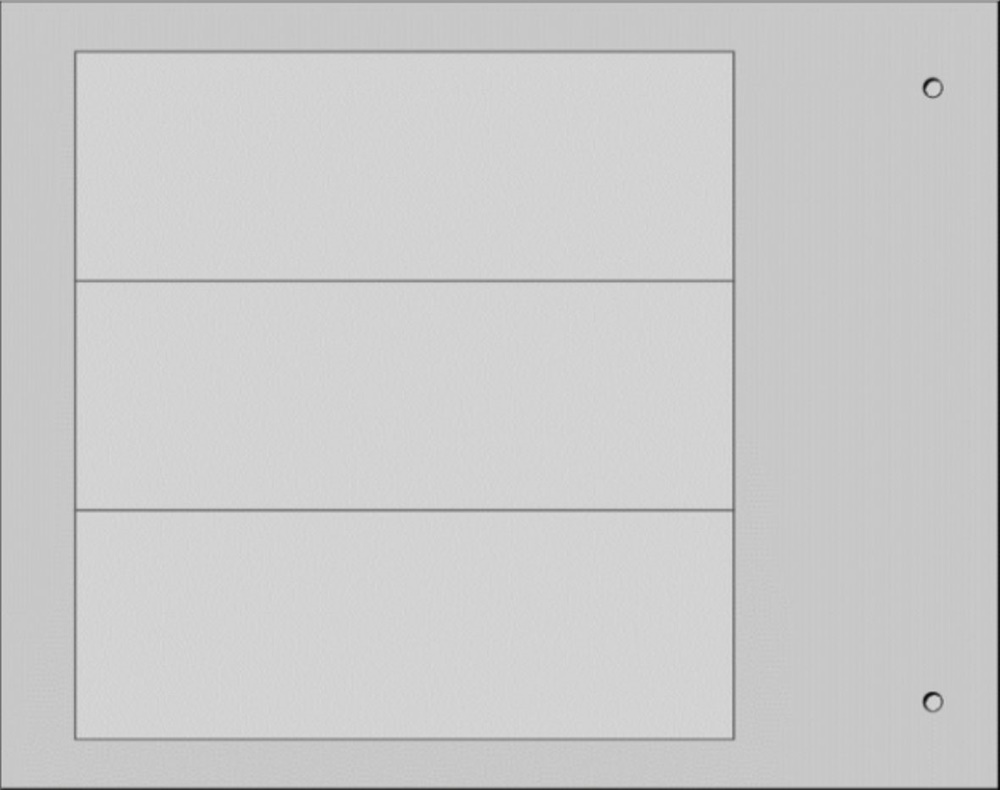 Targa quadro MG-VRT-A grigio PVC 35x100 per personalizzazione quadro elettrico