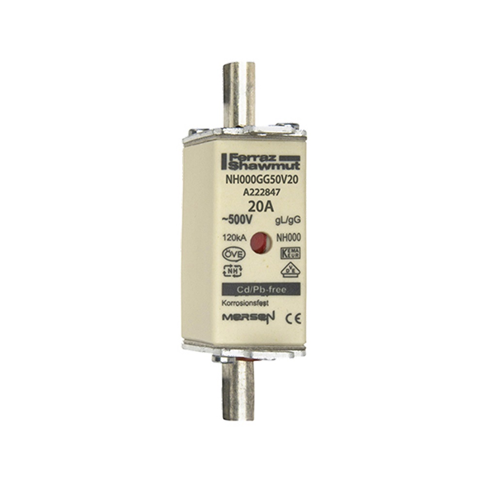 FUS. NH BT TAGLIA 000 - 500VAC GG 2