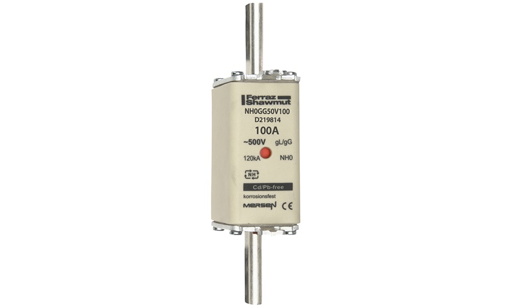 FUS. NH BT TAGLIA 0 - 500VAC GG 100