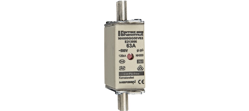 FUS. NH BT TAGLIA 000 - 500VAC GG 6