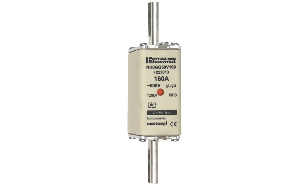 FUS. NH BT TAGLIA 0 - 500VAC GG 160