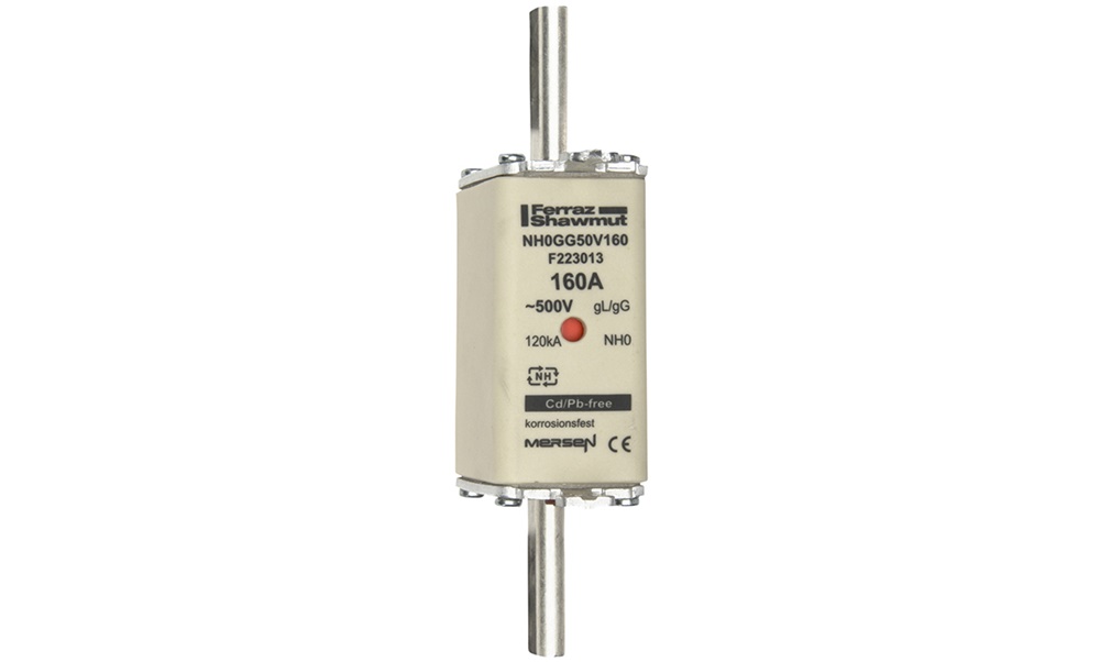 FUS. NH BT TAGLIA 0 - 500VAC GG 160