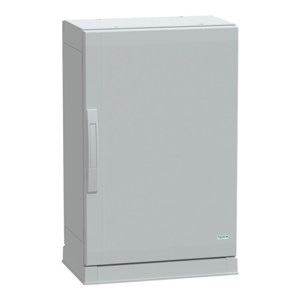Armadio in poliestere, Thalassa PLA, porta piena, fondo aperto, 750x500x320mm, IP54, IK10