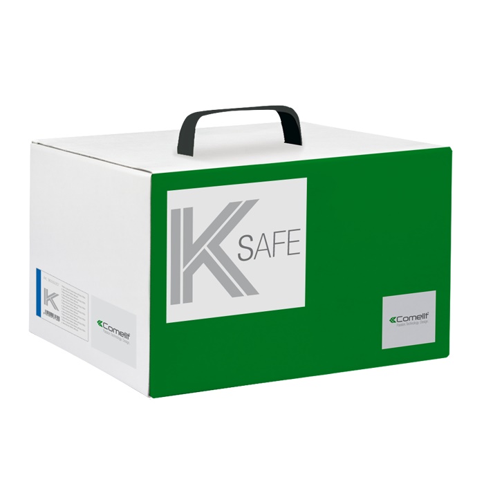 Serie Vedo - Kit centrale VEDO34 + scheda IP + tastiera touch 5 nera