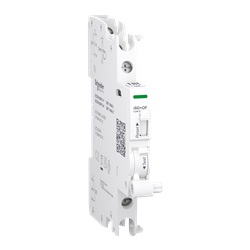 Contatto ausiliario Acti9 iOF+OF/SD per iC40/C60/iID/iSW-NA/RCA, 2mA to 100mA, connessione dallalto e dal basso