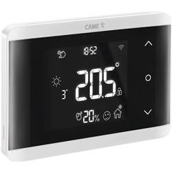 Cronotermostato WiFi da parete 230V doppio relè touch screen per riscaldamento elettrico