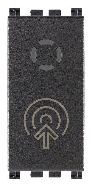 Adattatore inseritore By-alarm Plus 1 modulo grigio per sistemi allarme
