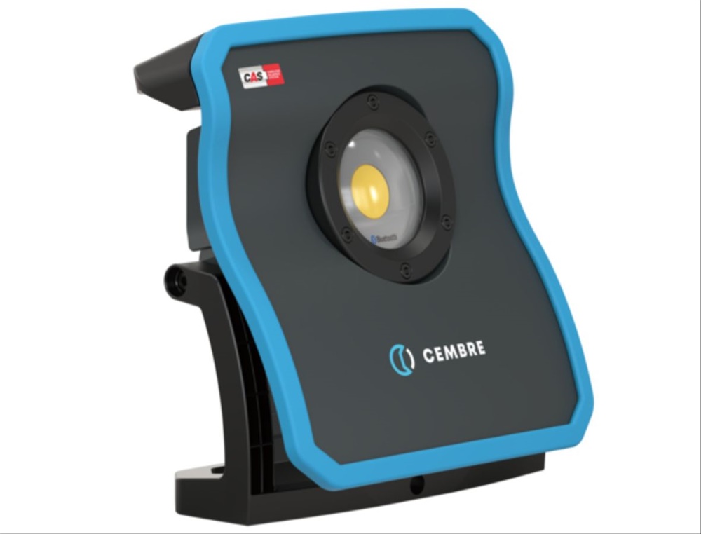 Faro portatile LED COB 10000 lumen con Bluetooth, dimmer, power bank, per uso professionale in grandi ambienti