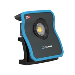 Faro portatile LED COB 10000 lumen con Bluetooth, dimmer, power bank, per uso professionale in grandi ambienti