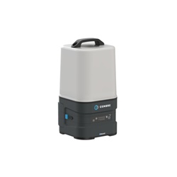 Lampada LED portatile 360° 10000 lumen dimmerabile con power bank e Bluetooth per cantieri e riparazioni