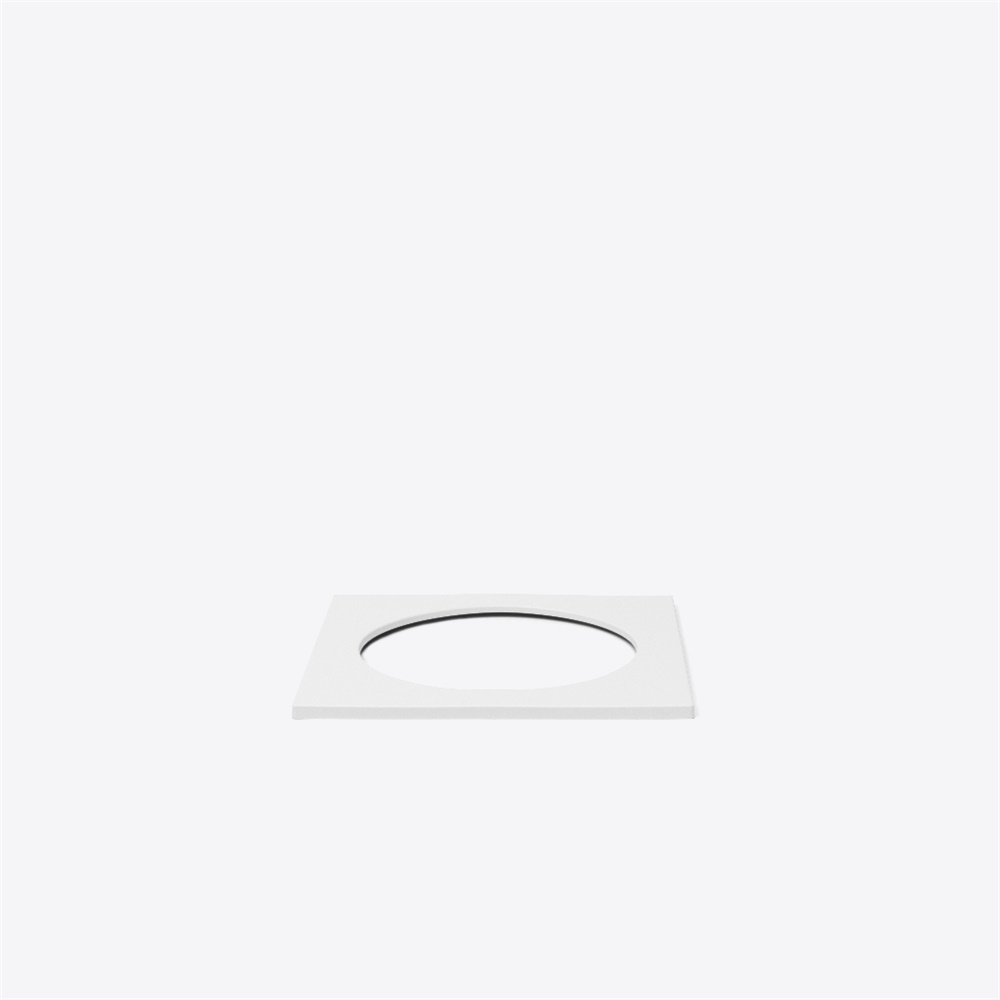 CORNICE QUADRATA BIANCA PC PER DLB2