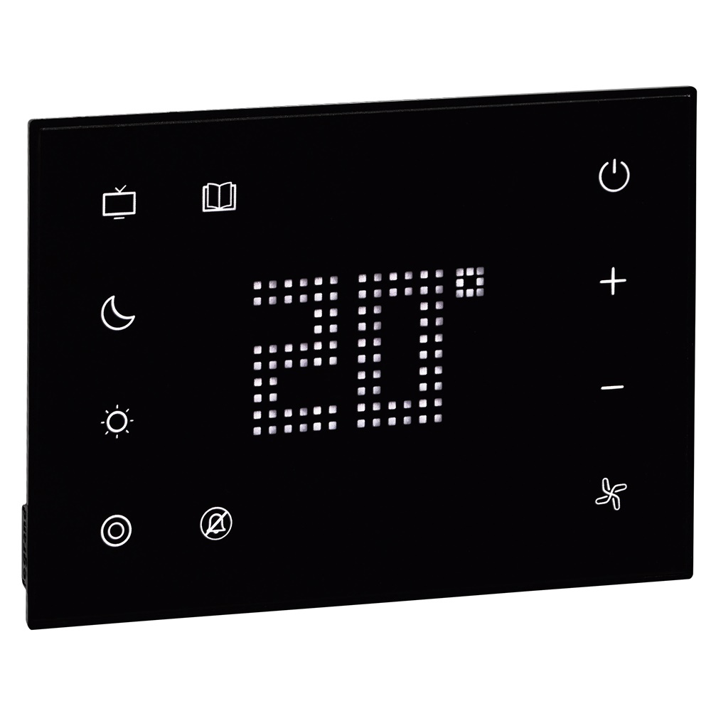 Sonda temperatura digitale con display touch per controllo ambienti letto