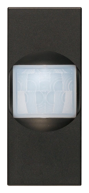 Interruttore IR a relè 220-240V sensore movimento crepuscolare nero