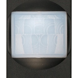 Interruttore IR a relè 220-240V sensore movimento crepuscolare nero