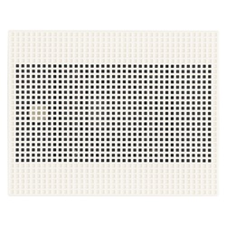 Diffusore sonoro passivo 8 ohm 3W 3 moduli bianco per segnalazione acustica