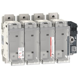 Interruttore-sezionatore con fusibili FuPact GSB200 4 poli 200A 690VAC per impianti industriali e infrastrutture