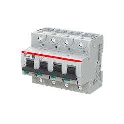 Interruttore magnetotermico S804P-C125 50kA 125A 4 poli protezione impianti elettrici