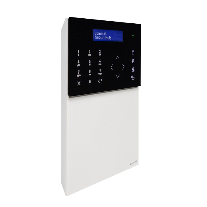 Centrale radio 32 zone wireless con interfaccia LCD, Wi-Fi, LAN e gestione remota MyComelit