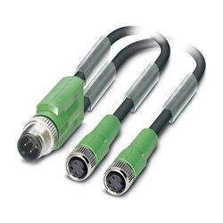 SAC-3P-M12Y/2X0,3-PUR/M 8FS CAVO SE