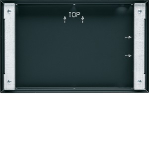 Scatola incasso filo muro compatta per dispositivi touch singolo modulo, installazione sicura residenziale e commerciale