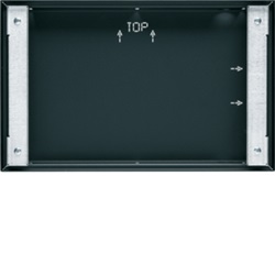 Scatola incasso filo muro compatta per dispositivi touch singolo modulo, installazione sicura residenziale e commerciale