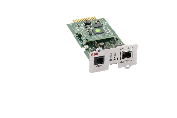 Scheda comunicazione ABB ANC NET per integrazione reti dispositivi elettrici settore automazione