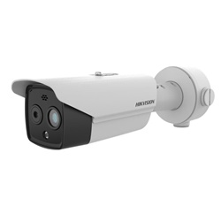 Telecamera bullet bi-spectrum 4MP + termica 256x192 per sorveglianza esterna robusta e dettagliata