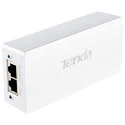 Iniettore PoE Gigabit 48V 30W per alimentazione e dati dispositivi rete IP, VoIP, wireless