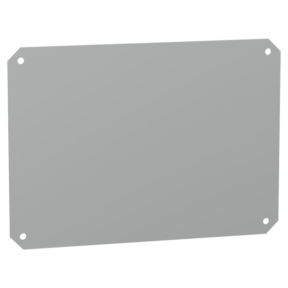 Piastra di montaggio in metallo per cassette PLS 27x36cm