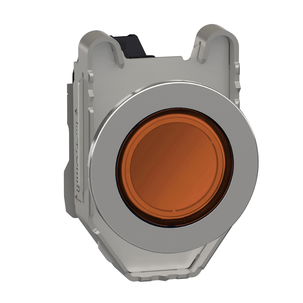 Lampada spia arancione filopannello  LED universale 230 VAC- Ø30