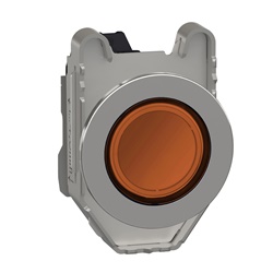 Lampada spia arancione filopannello  LED universale 230 VAC- Ø30