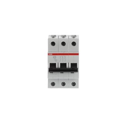 Interruttore automatico S200 3P 20A caratteristica B capacità 6kA uso residenziale industriale