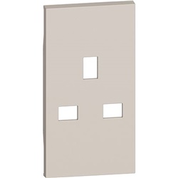 Cover 2 moduli prese British standard sabbia per installazioni sicure