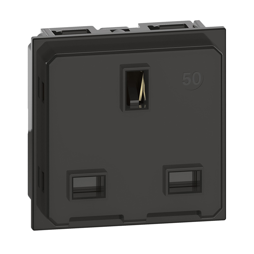 Presa elettrica 2P+T 13A 250V standard British installazione residenziale/professionale