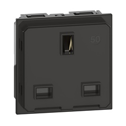 Presa elettrica 2P+T 13A 250V standard British installazione residenziale/professionale