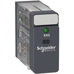 Relè interfaccia Harmony RXG - 2 NC/NO standard - 120 VAC - 5 A - con led