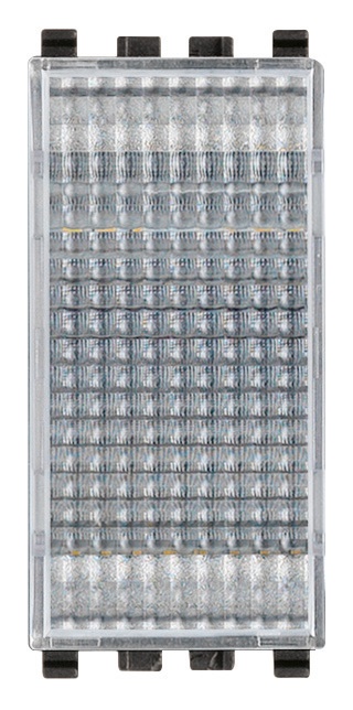 Lampada emergenza ausiliaria comandabile LED alta efficienza luce cortesia segnapasso 2,5h autonomia