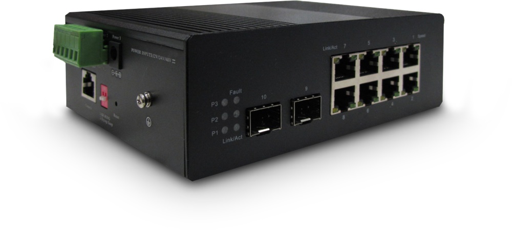 SWITCH 8P POE + 42PORTE FIBRA RANGE