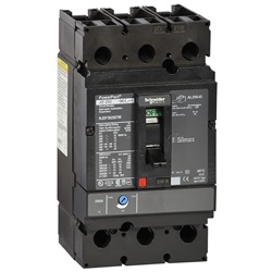 Interruttore automatico magnetotermico J-Frame 250A 18kA 3P per installazioni industriali