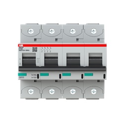 Interruttore magnetotermico S804P-C100 100A 50kA 4 poli protezione circuiti industriali e civili