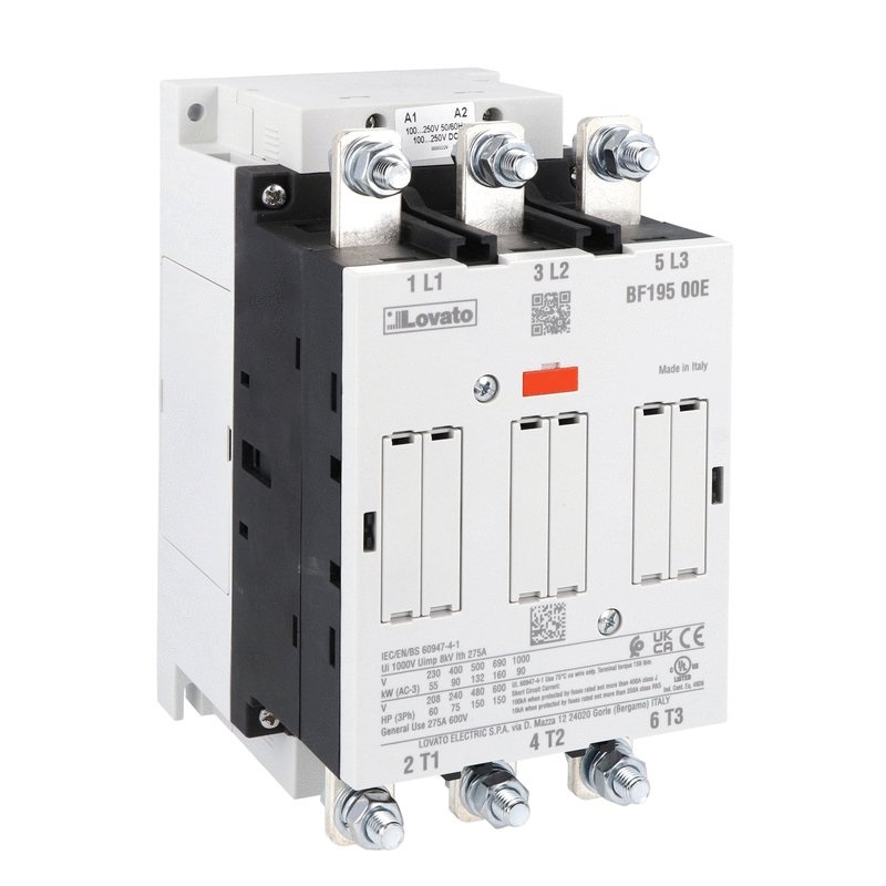 CONTATTORE 3P 195A AC3 100...250VAC