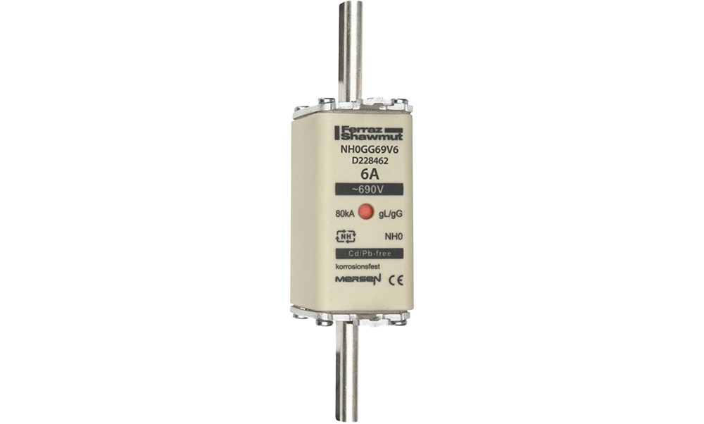 FUS. NH BT TAGLIA 0 - 690VAC GG 6A