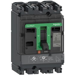 Interruttore ComPacT NSX250HB1 3 poli 75kA 690VAC sganciatore TMD 200A uso industriale
