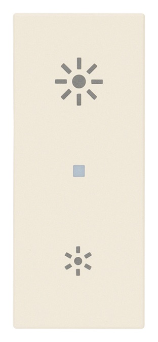 TASTO 1M ASSIALE SIMBOLO DIMMER CAN