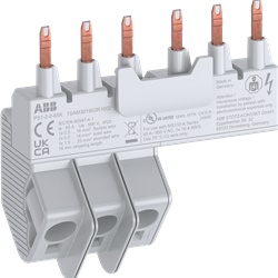 Barre collettrici 3-fasi 65A per connessione rapida 2x MS132-K impianti elettrici