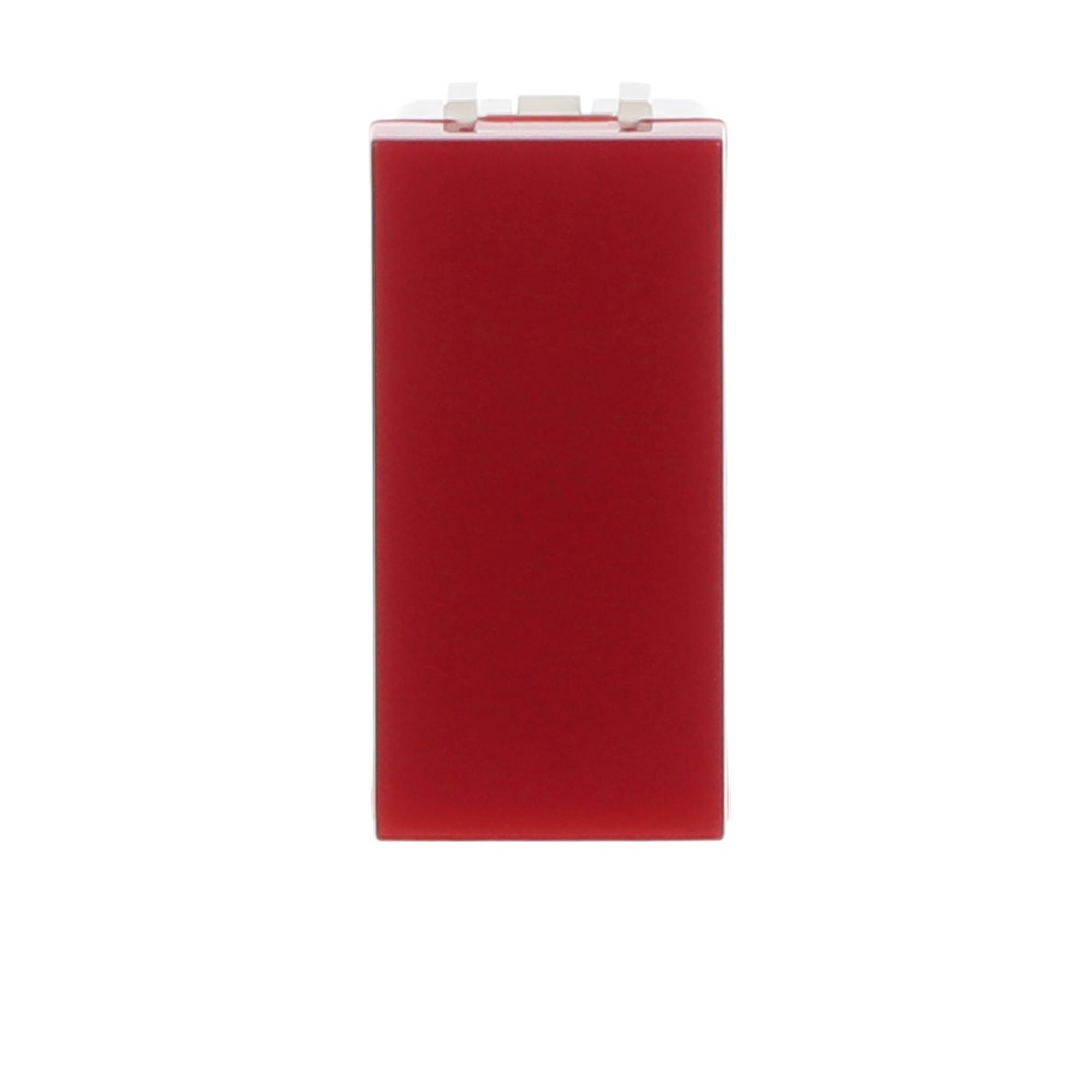 Spia luminosa rossa LED 127-230V per segnalazioni impianti elettrici modulare 1M