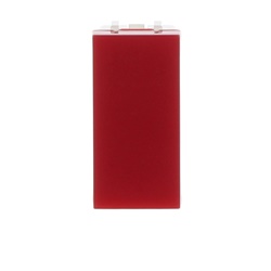Spia luminosa rossa LED 127-230V per segnalazioni impianti elettrici modulare 1M