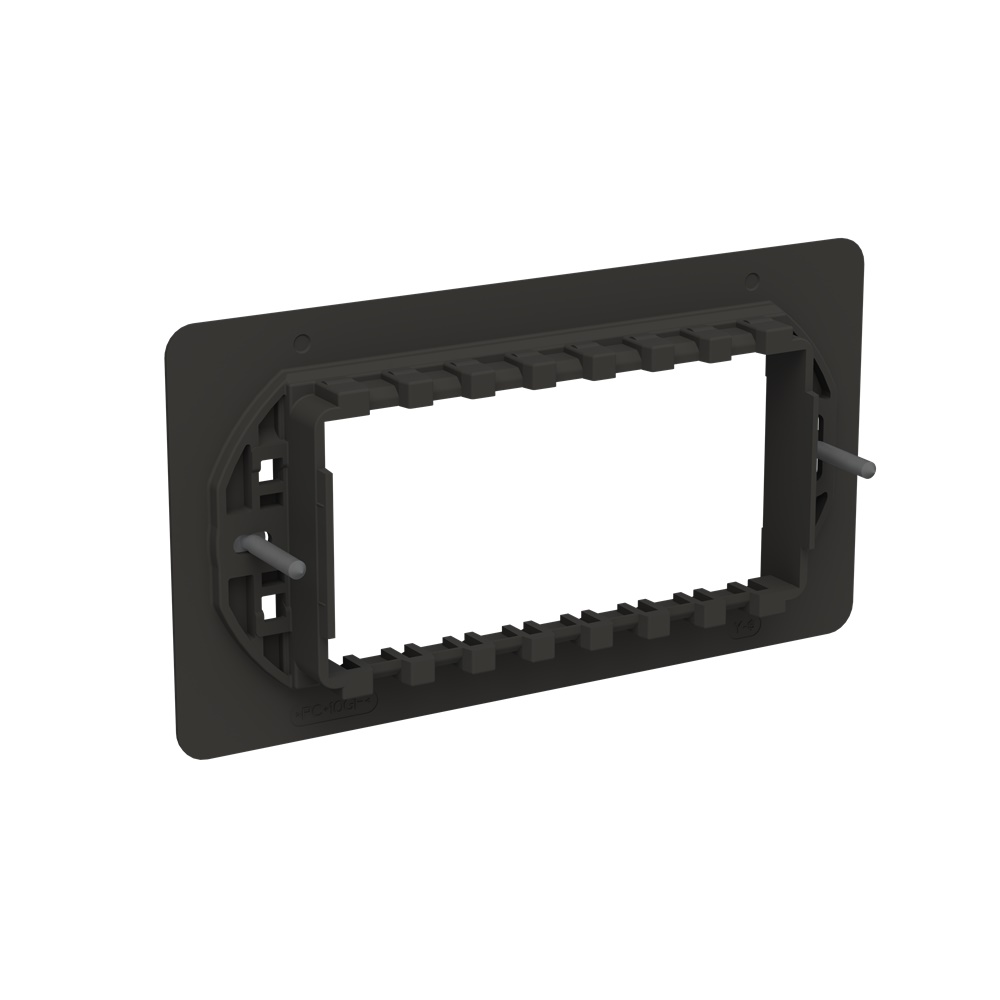 Supporto plastica 1 modulo installazione orizzontale verticale impianti elettrici