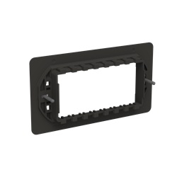 Supporto plastica 1 modulo installazione orizzontale verticale impianti elettrici